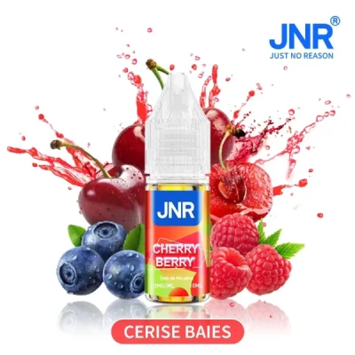 Cerise Baies, JNR e-liquide 10ml,  - Sels de Nicotine 20mg