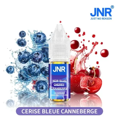 Cerise Myrtille Canneberge, JNR e-liquide 10ml,  - Sels de Nicotine 20mg