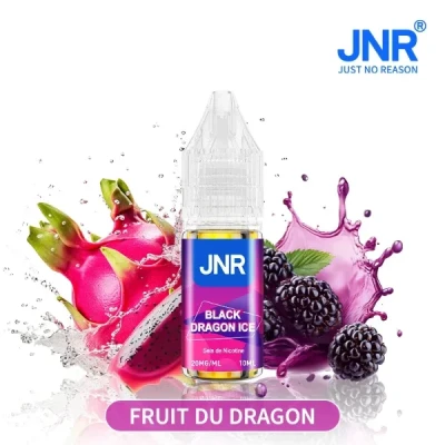 Dragon Noir Glacé, JNR e-liquide 10ml,  - Sels de Nicotine 20mg