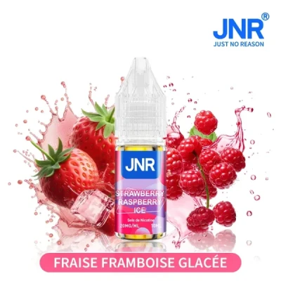 Fraise Framboise Glacée, JNR e-liquide 10ml,  - Sels de Nicotine 20mg