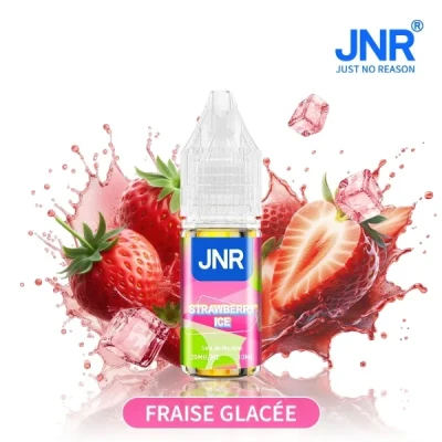 Fraise Glacée, JNR e-liquide 10ml,  - Sels de Nicotine 20mg