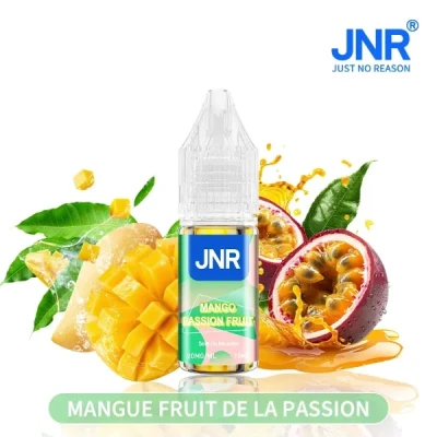 Mangue Fruit de la Passion, JNR e-liquide 10ml,  - Sels de Nicotine 20mg